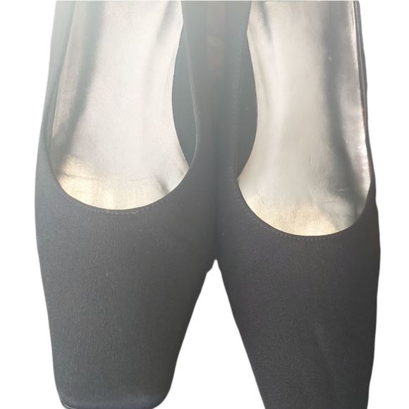 STUART Weitzman Vintage Black Witch Core Square toe Heels 🧙♀️ - Picture 5 of 13